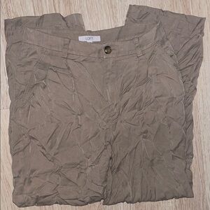 LOFT Taupe Casual Trousers